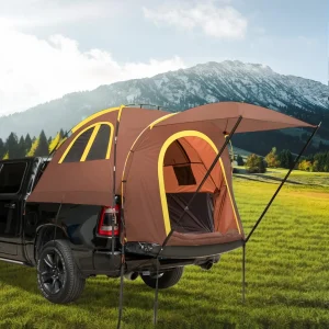 Truck Bed Tent Fits Full Size or Short Bed, 5.5-5.8ft/ 6.4-6.