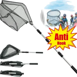 Telescopic Folding Fishing Landing Net.