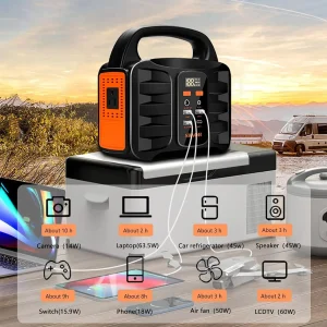 Portable Power Station Outdoor Solar Generator.