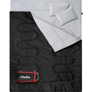 Double Sleeping Bag: Queen Size 2 Person.
