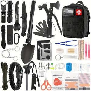 Outdoor Supplies Camping Emergency Equipment Camping Survival Tool Set.